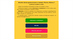 Desktop Screenshot of portal.sirava.cz