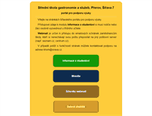 Tablet Screenshot of portal.sirava.cz